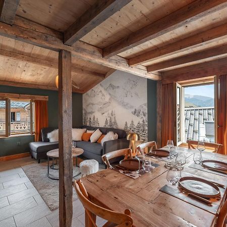 Apartamento Nid Douillet Au Coeur De Megève Exterior foto